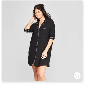 NWT Plus Size Target Stars Above Soft Nightgown